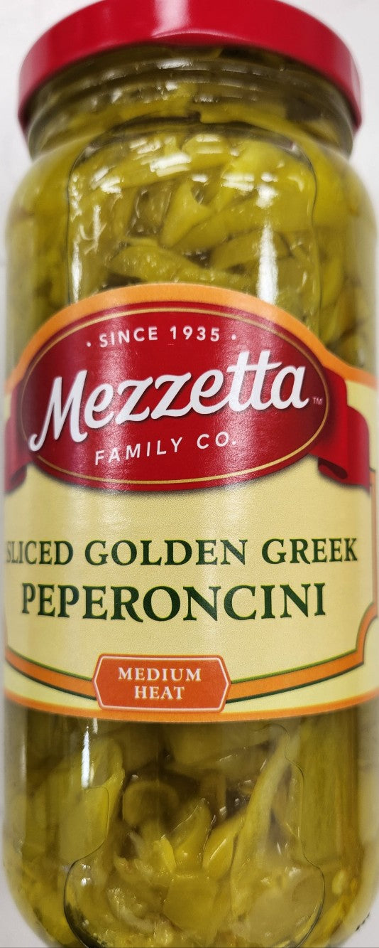 Mezzetta Sliced Golden Greek Peperoncini