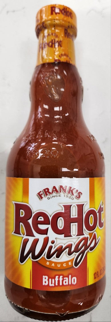 Frank's Red Hot Wings Buffalo Sauce, 12 fl oz