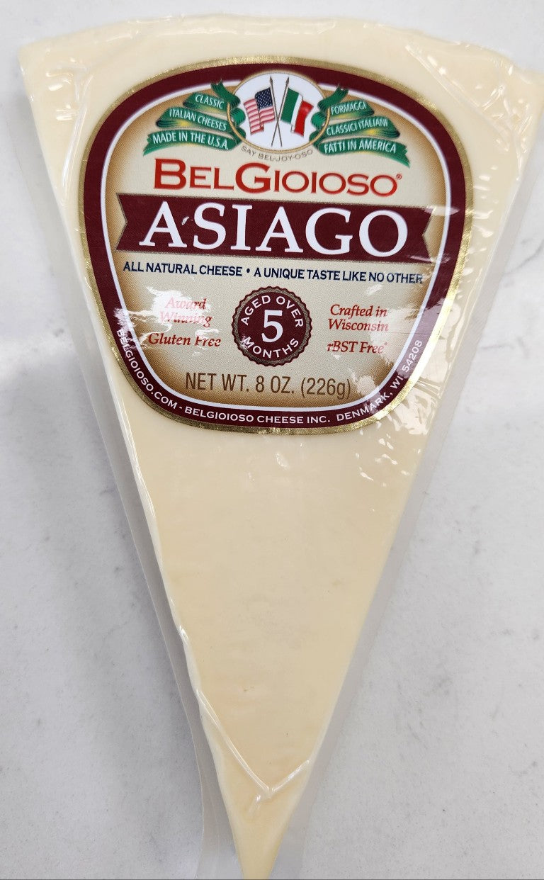 Bel Gioioso Asiago Cheese, 8 oz