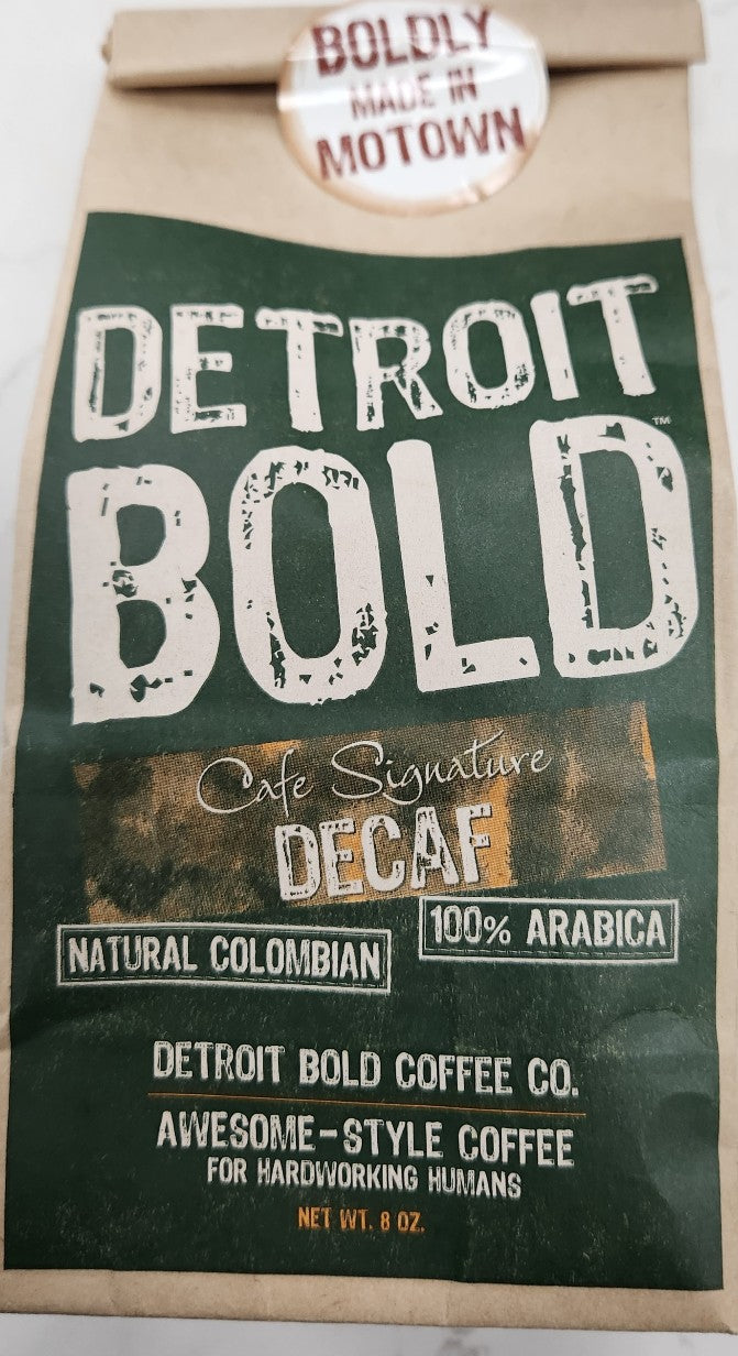 Detroit Cafe Signature Decaf Coffee Blend