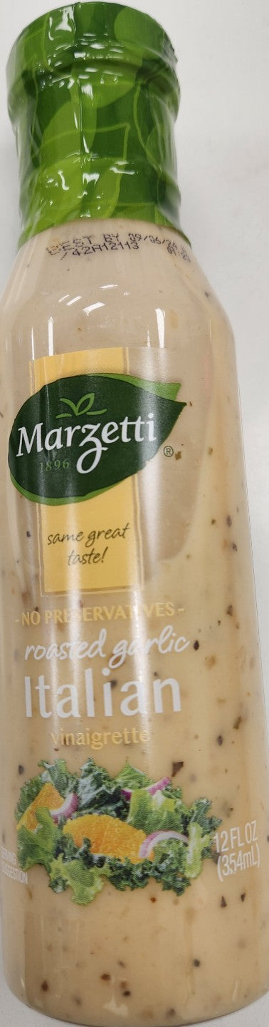 Marzetti Roasted Garlic Italian Vinaigrette, 12 fl oz