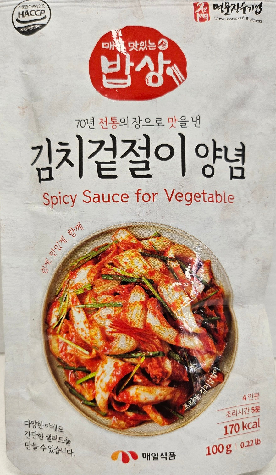 Maeil Kimchi Sauce for Vegetable (김치겉절이양념)