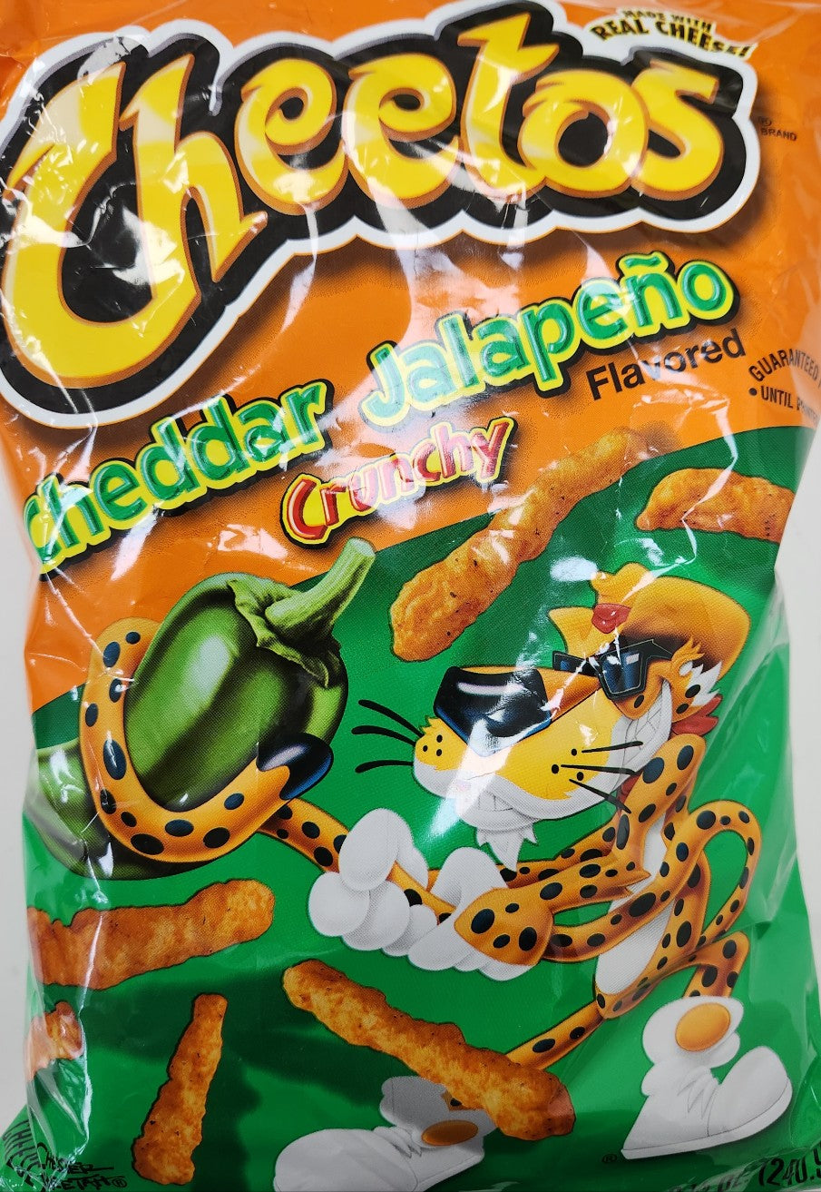 Cheetos Cheddar Jalapeno Cheese Flavored Snacks