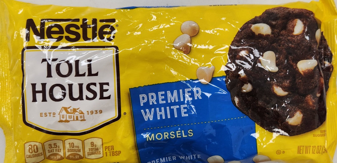 Nestle Toll House Premier White Morsels, 12oz