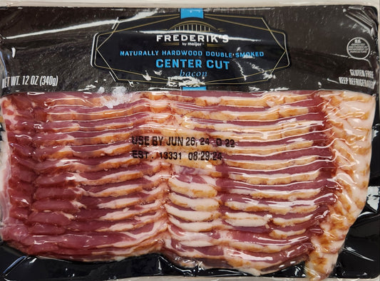 Frederiks by Meijer Naturally Hardwood Double Smoked Center Cut Bacon