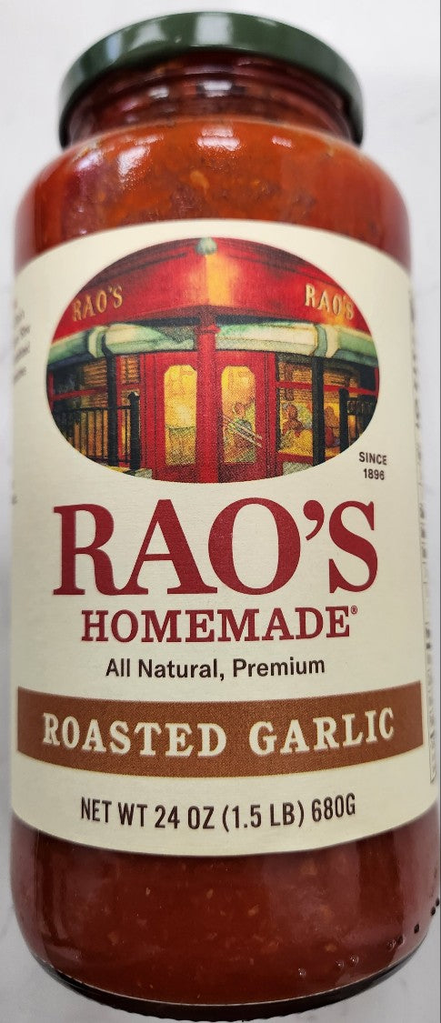 Rao's Homemade Roasted Garlic Marinara Sauce, 24 oz