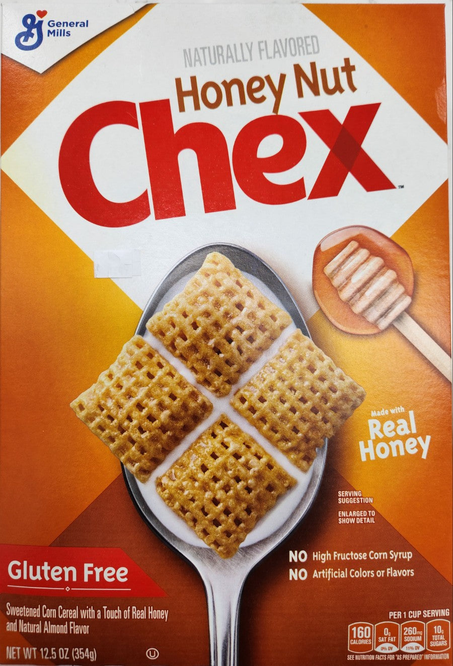 Chex Gluten Free Honey Nut Breakfast Cereal - 12.5oz - General Mills